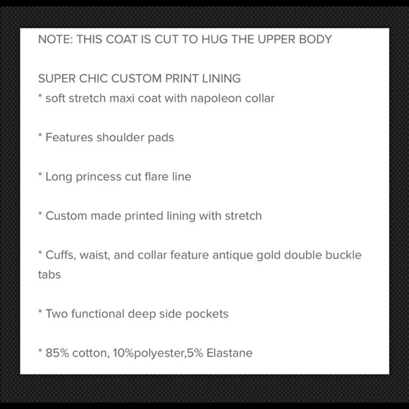 Tov Holy Denim Duster Coat - Rare - Picture 5 of 6